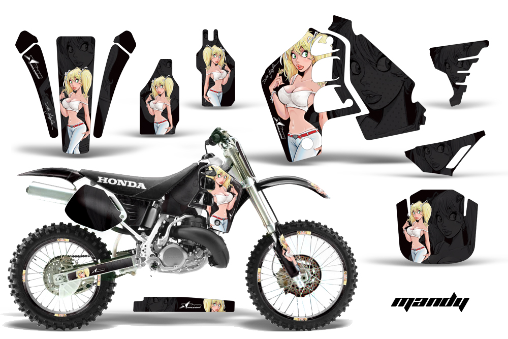 Honda CR500 Graphics Kit Mandy WB NPs